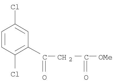 Benzenepropanoic acid, 2,5-dichloro-β-oxo-, methyl ester